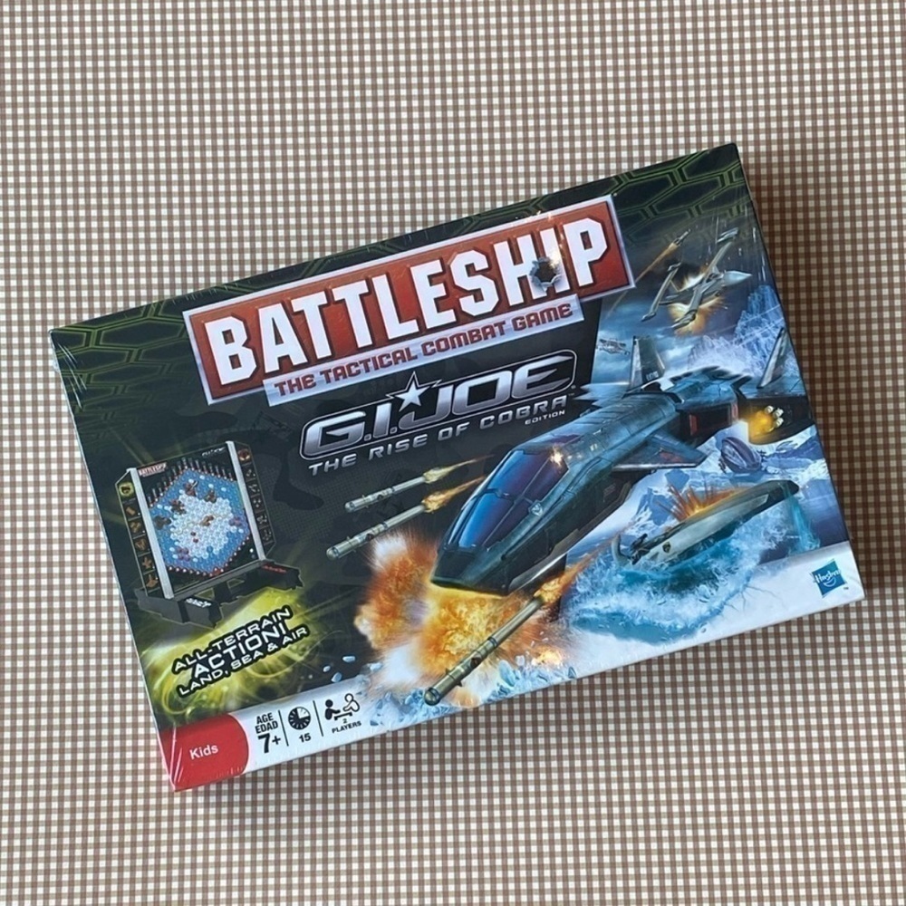 Hasbro Battleship G.I JOE The Rise‎ of Cobra board game. New. Sealed